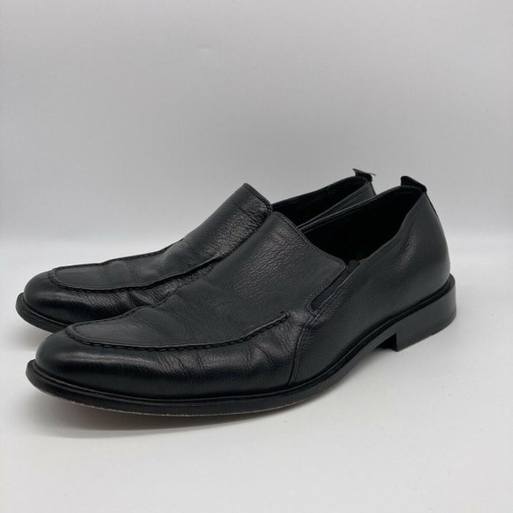 Cole Haan Mens Leather Slip On Loafers Dress Shoes - Picture 5 of 8